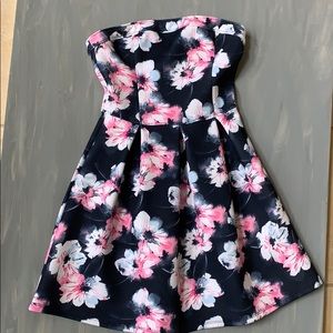 Abercrombie kids strapless dressy dress